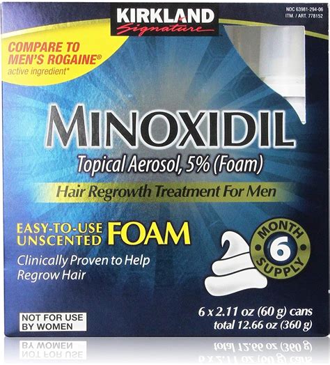 kirkland minoxidil foam reviews.